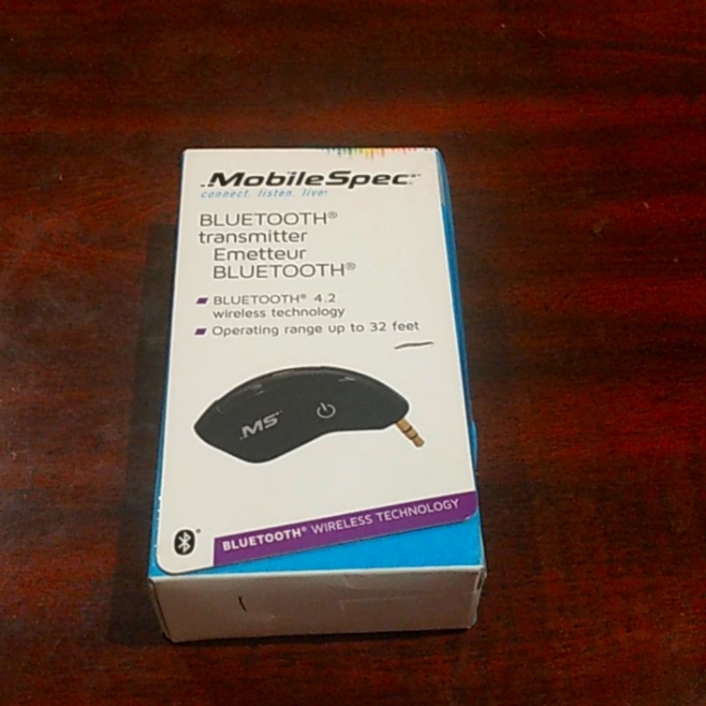 Mobile Spec BLUETOOTH TRANSMITTER NIB